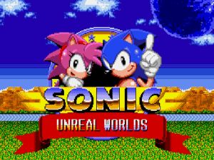 Игра Sonic Unreal Worlds онлайн