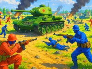 Игра Операция FlashPont: Войната на червено и синьо онлайн