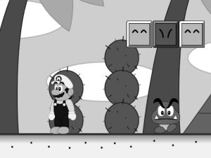 Игра Super Mario World: вътрешна скица онлайн