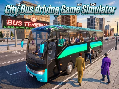 City Bus driving Game Simulator — безплатна онлайн игра