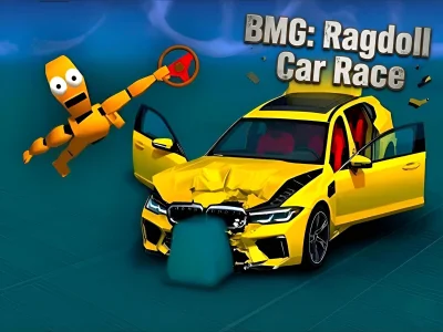 BMG: Ragdoll Car Race — безплатна онлайн игра