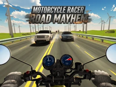 Motorcycle Racer: Road Mayhem — безплатна онлайн игра