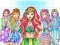 Girl Coloring Dress Up Games — безплатна онлайн игра