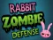 Rabbit Zombie Defense — безплатна онлайн игра