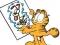 Garfield connects the dots — безплатна онлайн игра