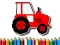 Easy Kids Coloring Tractor — безплатна онлайн игра