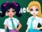 Jacqueline and Eliza School Bag Design Contest — безплатна онлайн игра