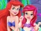 Baby Ariel Treating Cold — безплатна онлайн игра