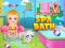 Baby Hazel Spa Bath — безплатна онлайн игра