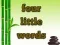 Four Little Words — безплатна онлайн игра