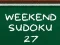 Weekend Sudoku 27 — безплатна онлайн игра