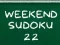 Weekend Sudoku 22 — безплатна онлайн игра