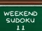 Weekend Sudoku 11 — безплатна онлайн игра