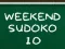 Weekend Sudoku 10 — безплатна онлайн игра