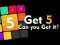 Get 5 — безплатна онлайн игра