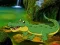 Crocodile Waterfalls Forest Escape — безплатна онлайн игра