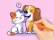 Coloring Book: Dog And Cat — безплатна онлайн игра