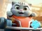 Jigsaw Puzzle: Cat Racing Driver — безплатна онлайн игра