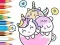 Coloring Book: A Cup Of Unicorn — безплатна онлайн игра