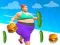 Muscle Girl Calorie Run — безплатна онлайн игра