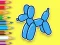 Coloring Book: Balloon Puppy — безплатна онлайн игра