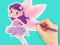 Coloring Book: Flower Fairy — безплатна онлайн игра