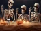 Halloween Skeleton Colony Escape — безплатна онлайн игра