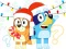 Kids Quiz: Bluey Christmas Quiz — безплатна онлайн игра