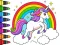 Coloring Book: Magical Unicorn — безплатна онлайн игра