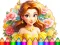 Coloring Book: Flower Dress Up — безплатна онлайн игра