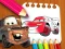 Cars Coloring Book — безплатна онлайн игра