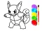 Pokemon Coloring Book — безплатна онлайн игра