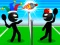 Stickman Sports Badminton — безплатна онлайн игра