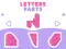 Letters Parts — безплатна онлайн игра