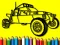 Back To School: Rally Car Coloring Book — безплатна онлайн игра
