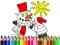 Back To School: Winter Time Coloring — безплатна онлайн игра