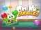 Om Nom Bubbles — безплатна онлайн игра