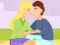 Romantic Secret Kiss — безплатна онлайн игра