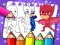 PJ Masks Coloring Book — безплатна онлайн игра