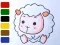 Baby sheep ColoringBook — безплатна онлайн игра