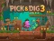 Pick & Dig 3 — безплатна онлайн игра
