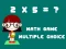 Math Game Multiple Choice — безплатна онлайн игра