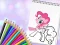 Cute Pony Coloring Book — безплатна онлайн игра