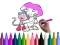 Dora Coloring Fun Time — безплатна онлайн игра