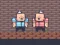 2 Player Red Blue Pirates — безплатна онлайн игра