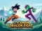 Stickman Dragon Fight - Super Stick Warriors — безплатна онлайн игра