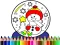 Back To School: Christmas Coloring Book — безплатна онлайн игра