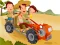 Cartoon Tractor Puzzle — безплатна онлайн игра