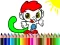 Back To School: Monkey Coloring — безплатна онлайн игра