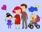 Happy Family Coloring Book — безплатна онлайн игра